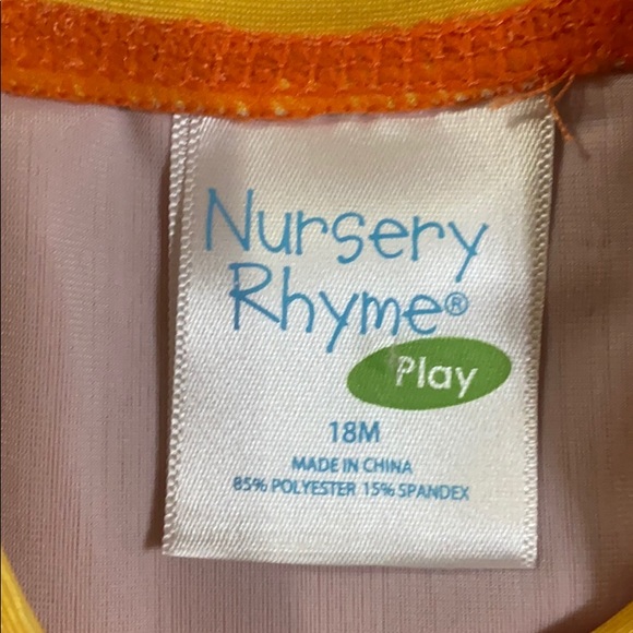Nursery Rhyme Matching Swim Set 18 Months - Picture 6 of 12